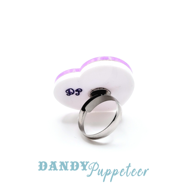 Cosmic Candy Heart Ring - Image 7