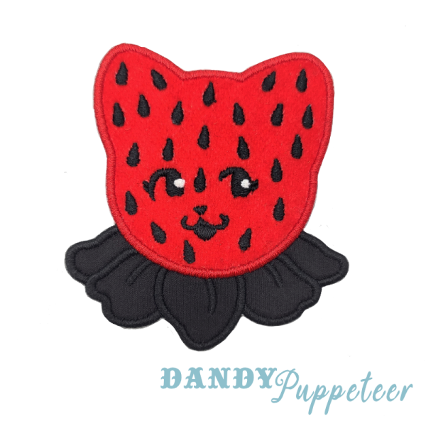Strawberry Meow Brooch - Image 5