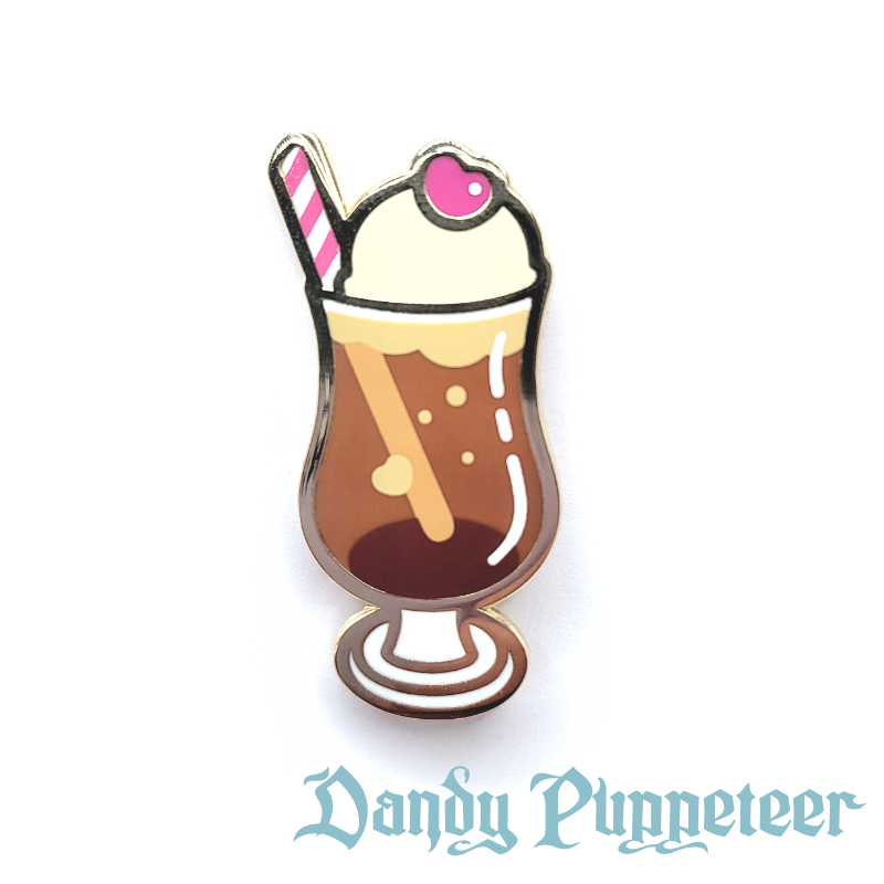 Soda Float Enamel Pin - Image 9