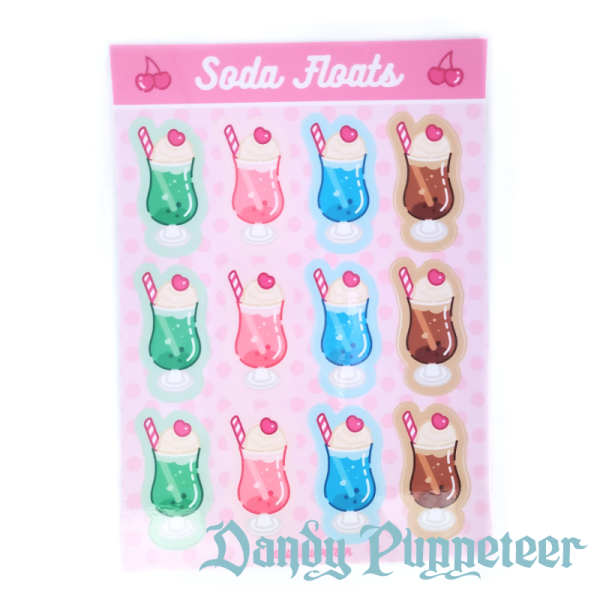 Soda Float Sticker Sheet