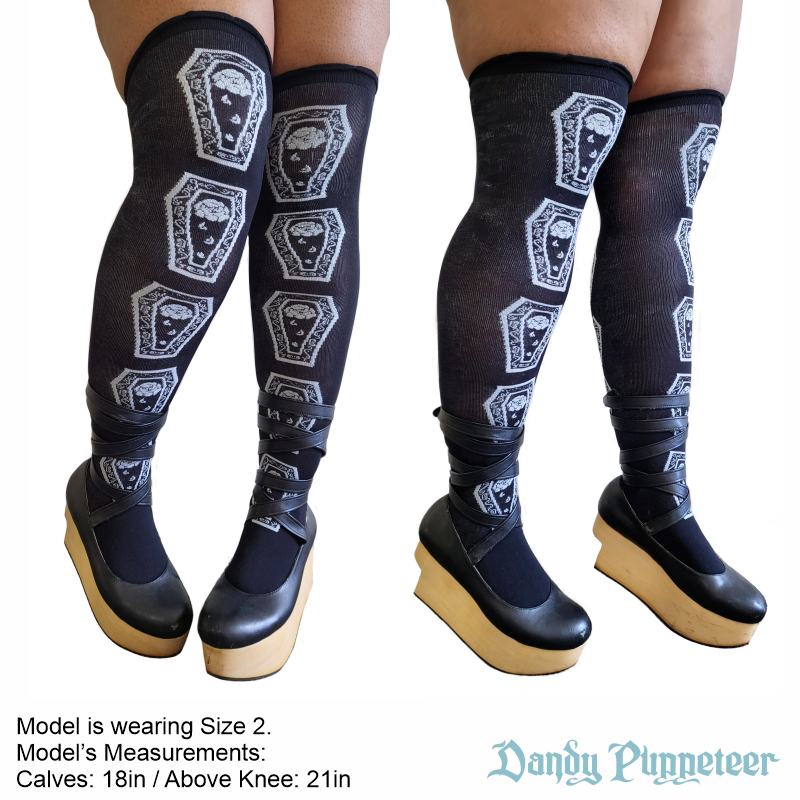 Glorious Funeral Resurrection Over Knee Socks