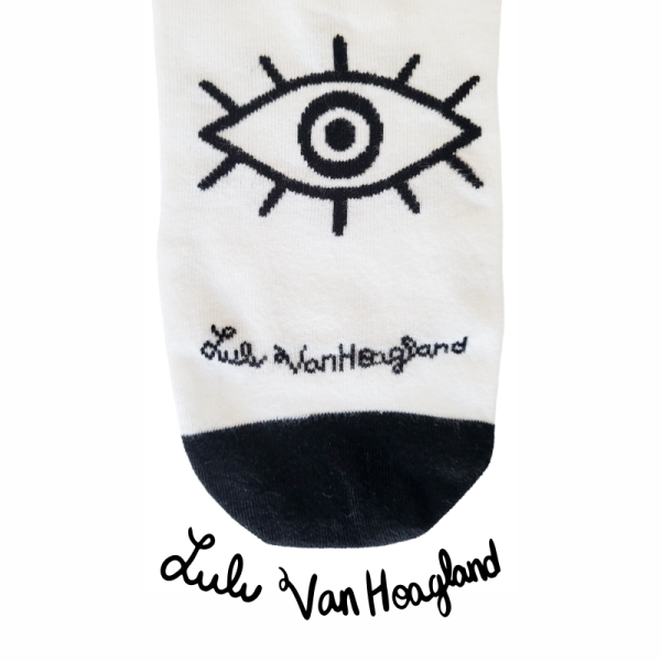 Lulu Van Hoagland Eye See You Mid Calf Socks - Image 5