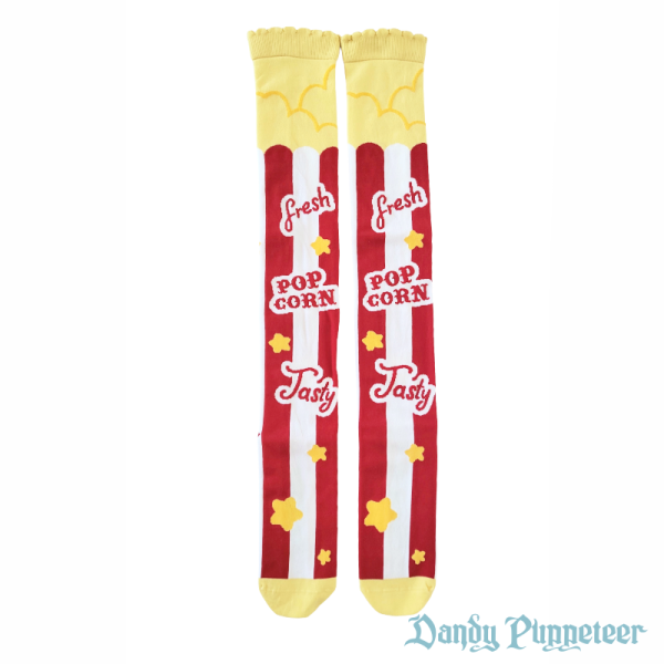 Fresh Tasty Popcorn Over Knee Socks - Image 2