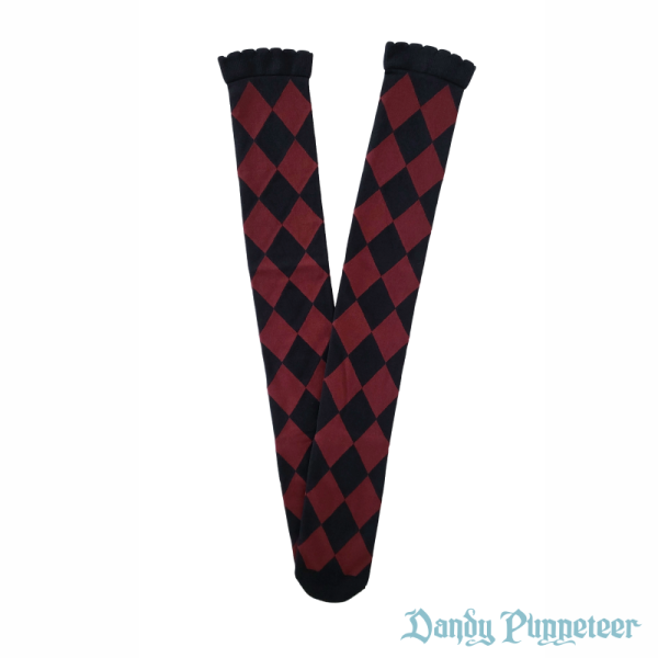 Harlequin Diamond Over Knee Socks - Image 16