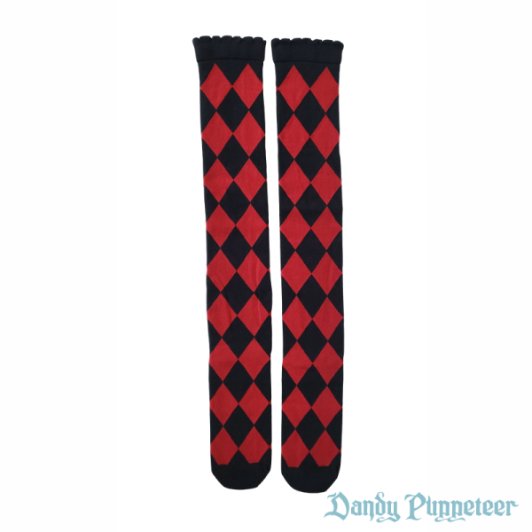 Harlequin Diamond Over Knee Socks - Image 8