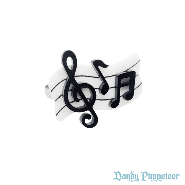 Musical Melody Double Ring