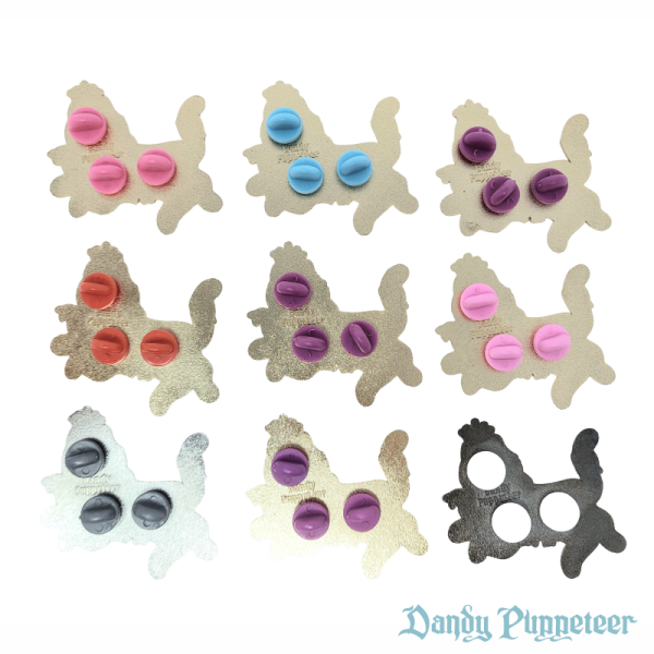 Meow Carousel Enamel Pin - Image 2