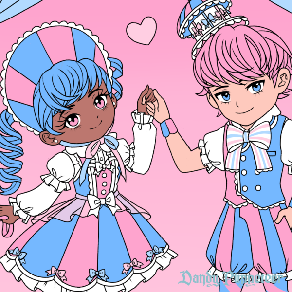 Carnival Puppet Art Print - Image 2